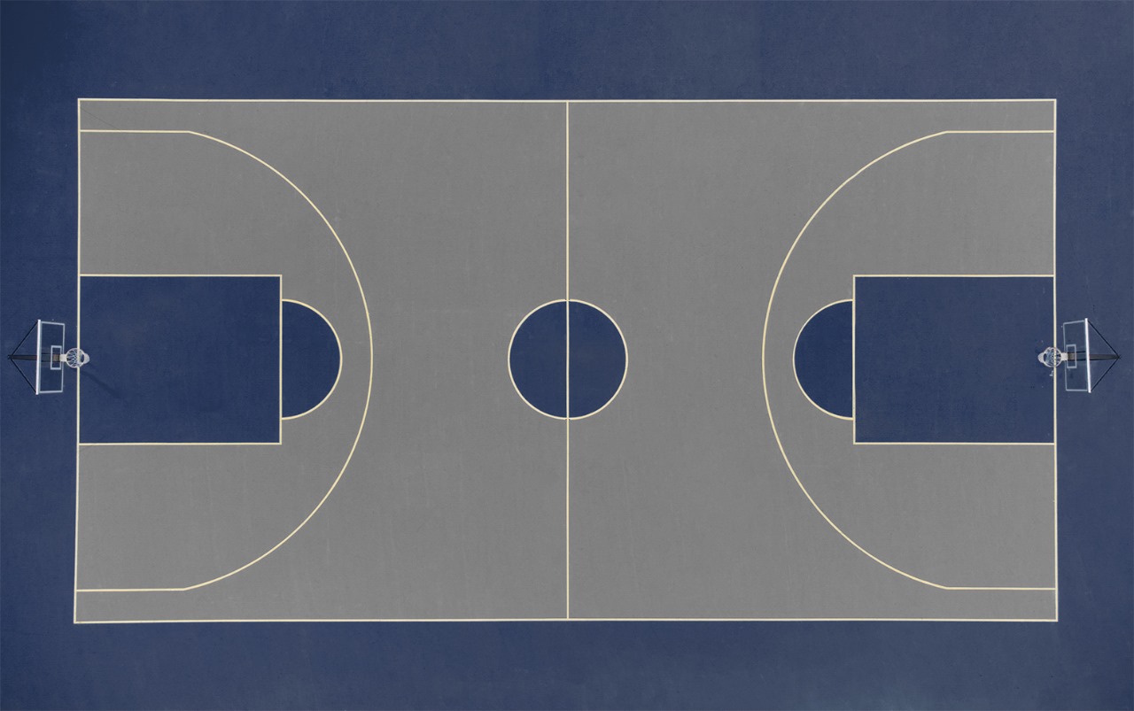 basketball court material