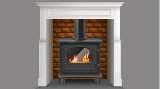 gas fireplace