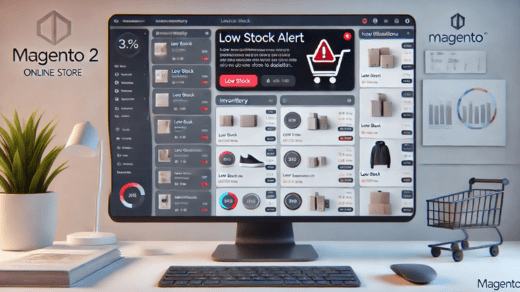 Magento 2 low stock notification