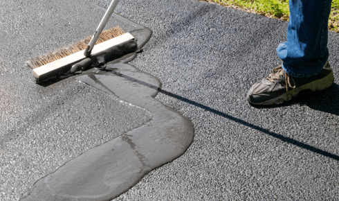 asphalt installation