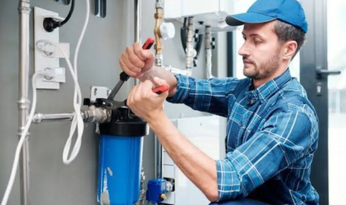 water softener installation